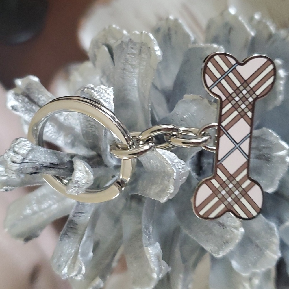 Burberry keychain, keyring